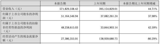 英派斯2024年上半年净利511645万同比增长3798%健身器材销售量增加