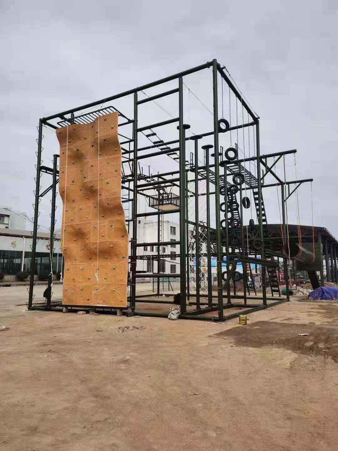 下肢力量组合训练器部队体能综合训练器材户外心理行为材(图1)