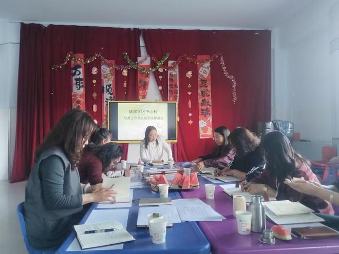 围场镇郊学区中心校幼教工作月总结交流会(图1)