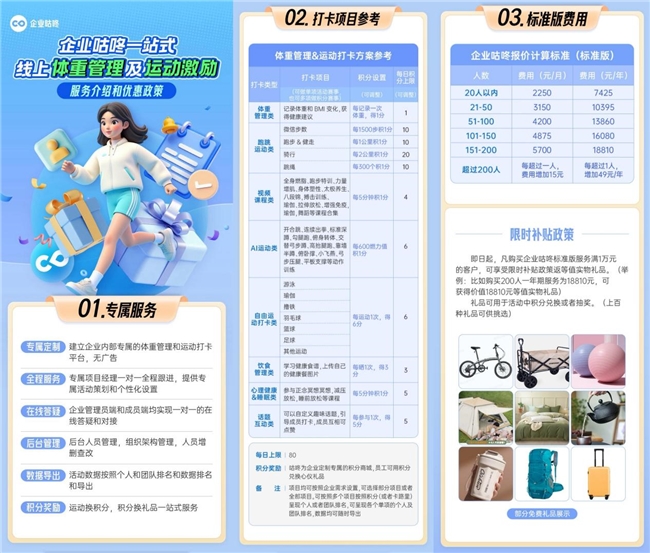 零额外投入!企业咕咚“运动+福利”模式工会必备的职工服务神器