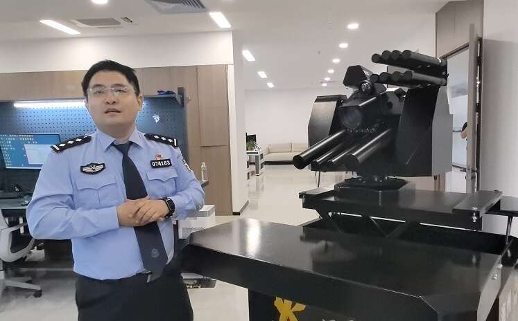完美体育网站：阳光下的守护｜江苏连云港：科技赋能安防产业“开花结果”(图2)